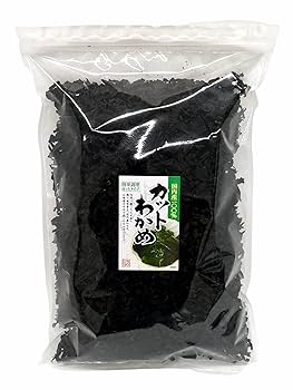 【三陸産】乾燥 カットわかめ 1kg (500g ×2袋) チャック袋入 Amazon.co.jp: 三陸産 カットわかめ 乾燥（チャック袋入） 500g